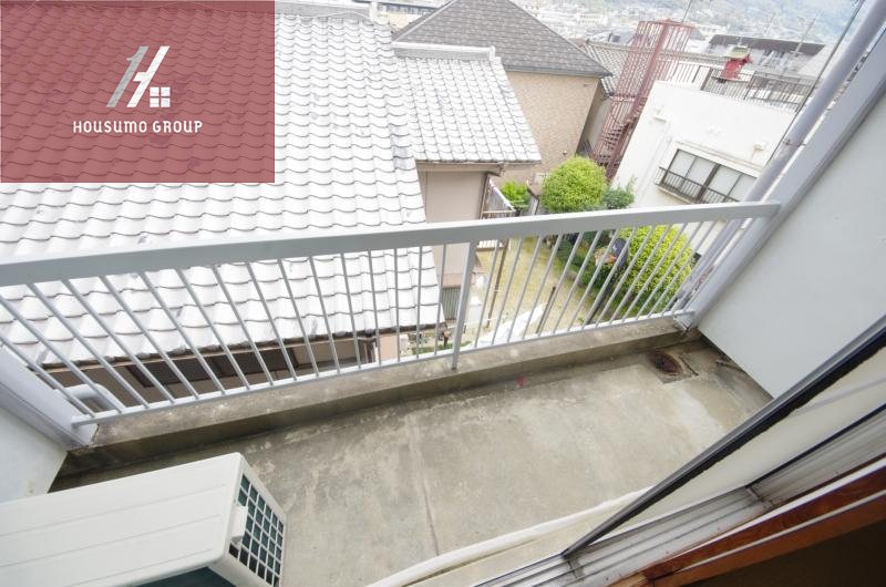 バルコニー　落ち着いた時間を過ごせるバルコニーです