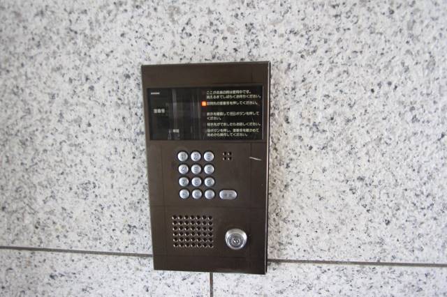 セキュリティ　オートロックです