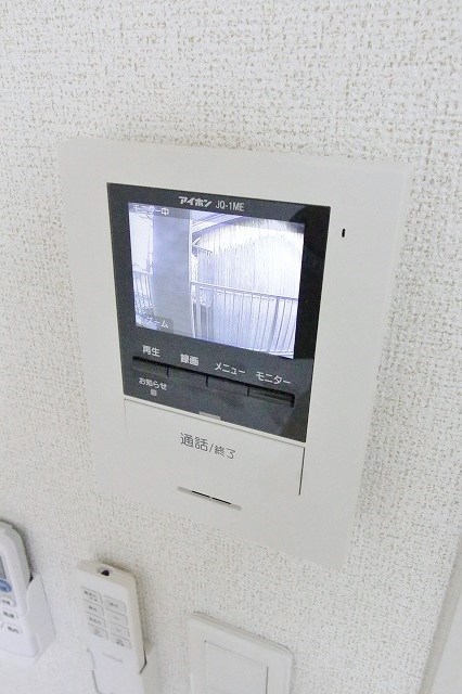セキュリティ　モニター付きインターフォン