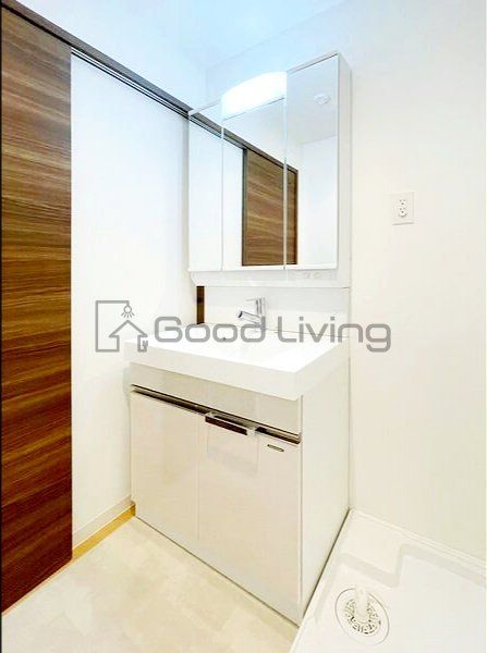 洗面設備　身だしなみもバッチリ