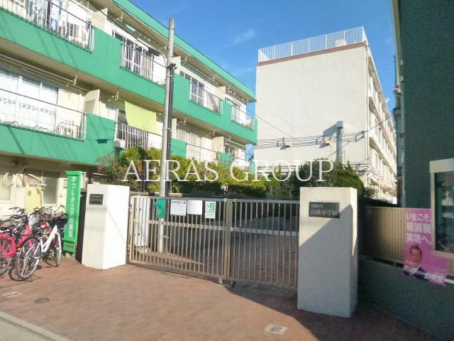 中学校　葛飾区立高砂中学校（中学校）まで447m