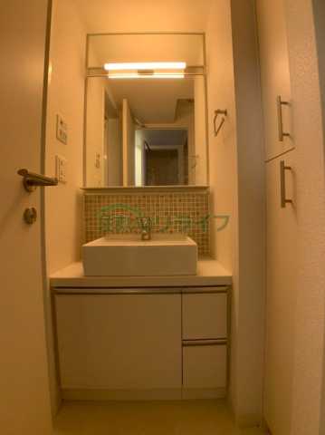 洗面設備　別階層の参考写真になります。