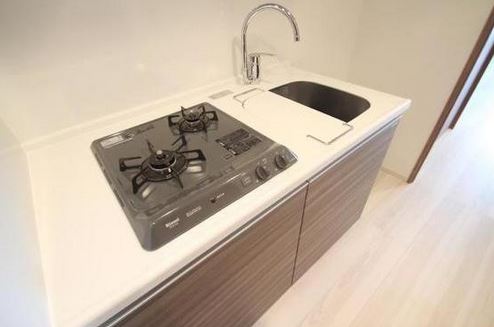 キッチン　★二口コンロ、システムキッチン★