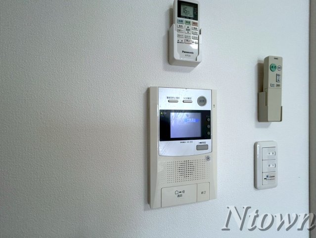 セキュリティ　モニター付きインターフォンです