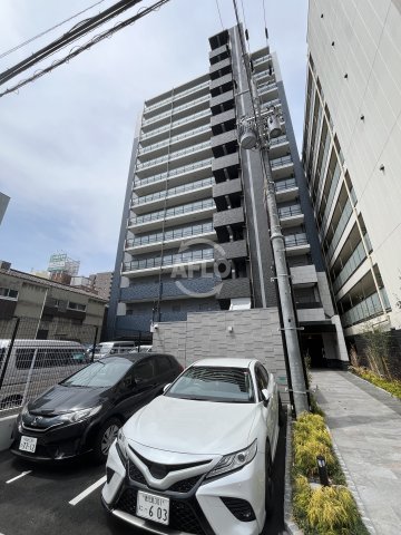 建物外観　プレサンス四天王寺前夕陽ヶ丘ヴィリード　外観