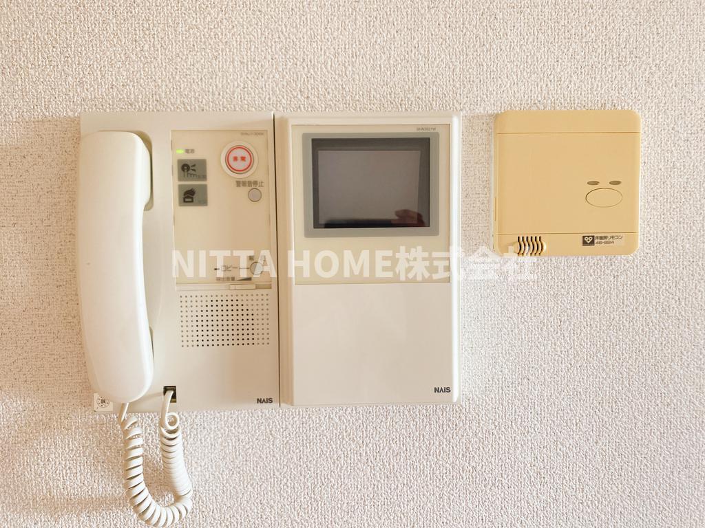 セキュリティ　モニタ付きインターホンも完備◆