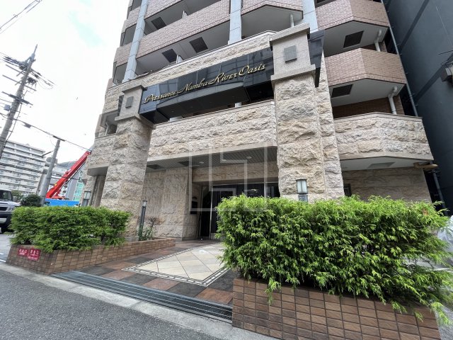 エントランス　プレサンス難波リバーオアシス　エントランス