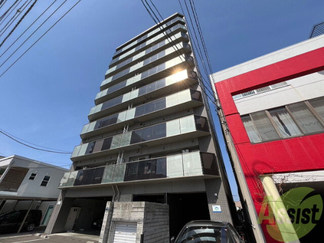 建物外観　札幌市中央区南１４条西「メゾン・クー・ドゥ・クールVII」