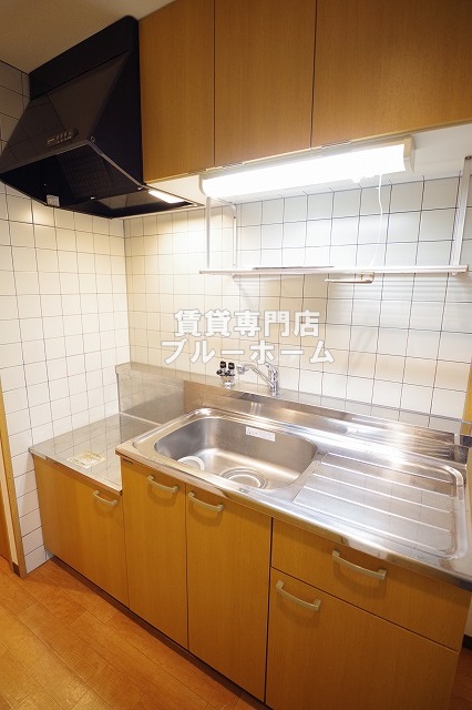 キッチン　ガスコンロを設置頂けるキッチンです！