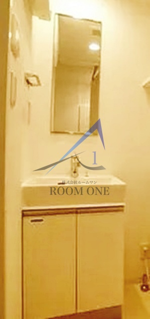 洗面設備　洗面台です。