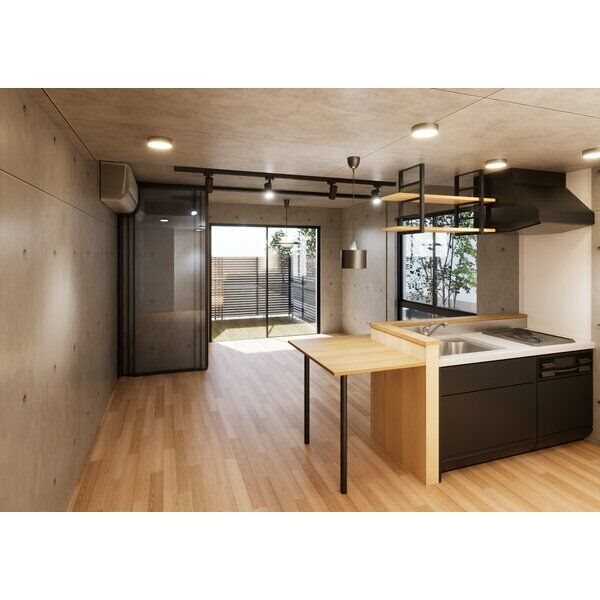 居室・リビング　パース