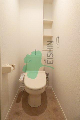 トイレ　清潔感のあるトイレです。