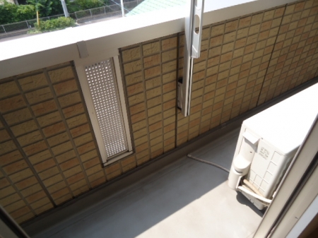 バルコニー　落ち着いた時間を過ごせるバルコニーです