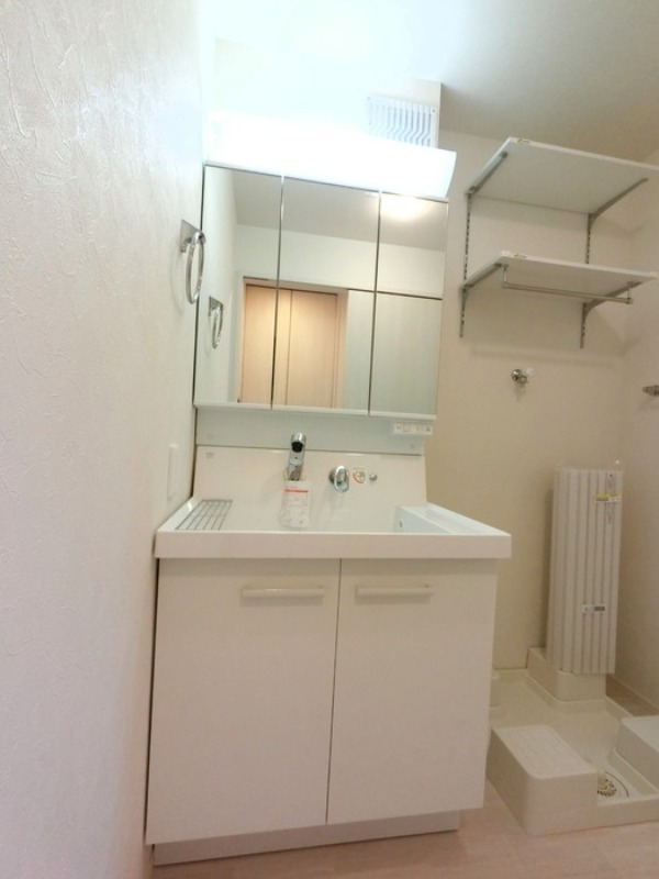 洗面設備　図面と現状に相違がある場合には現状を優先