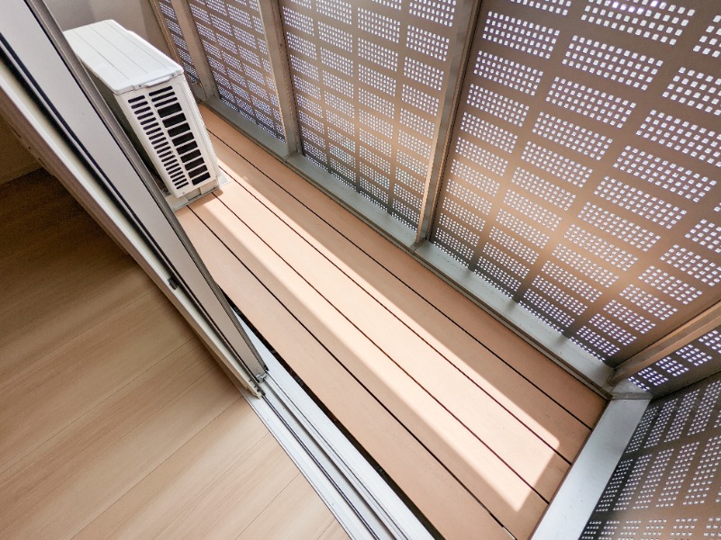 バルコニー　図面と現状に相違がある場合には現状を優先