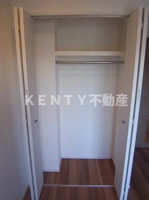 収納　十分な収納スペースがあります