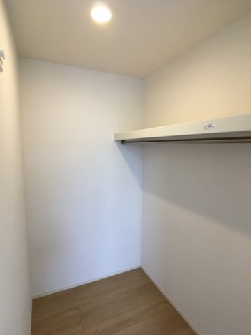 収納　たっぷりとした収納スペースです