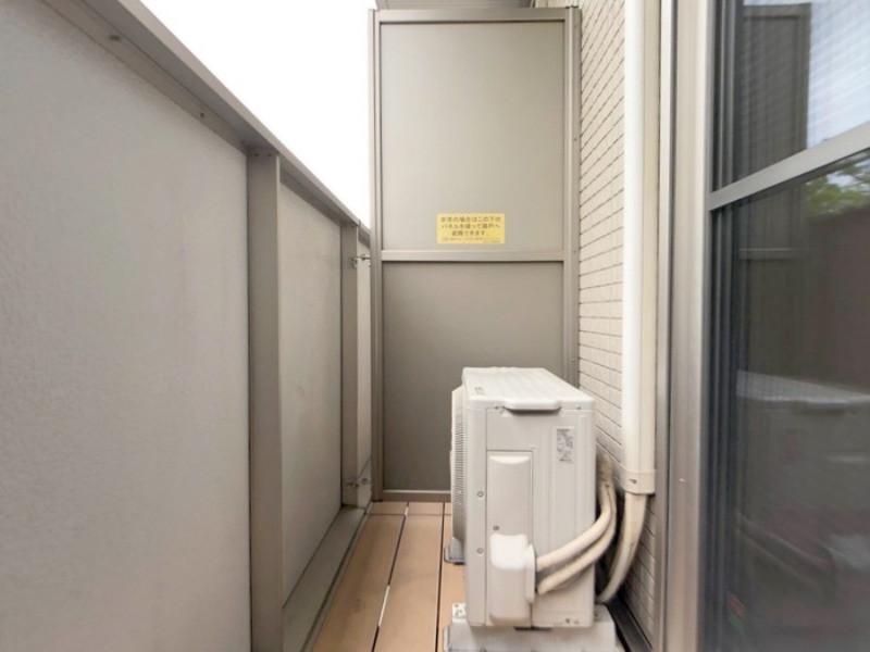 バルコニー　図面と現状に相違がある場合には現状を優先