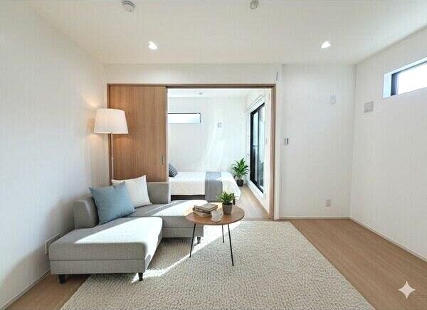 バルコニー　浴室乾燥機完備