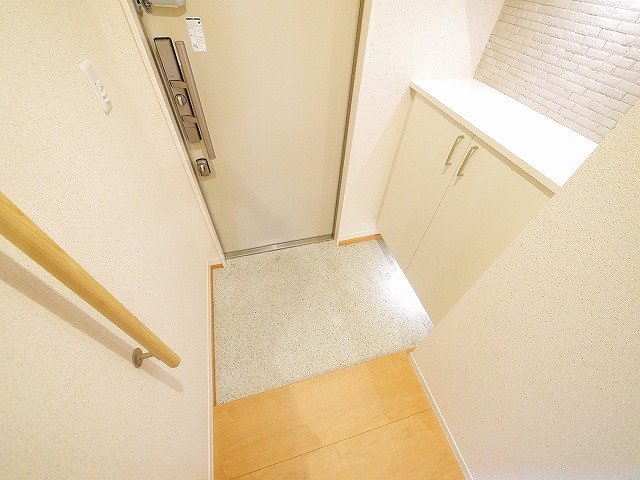 玄関　ゆったりとした玄関です