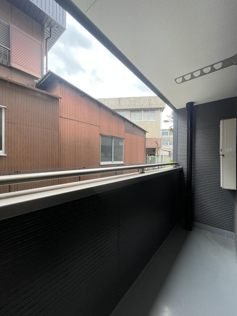 バルコニー　JM FUJISTA8　八潮市南後谷　草加駅　賃貸アパート