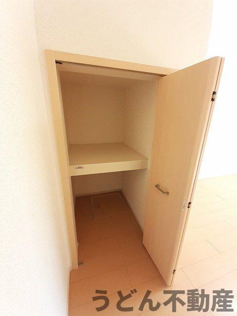 収納　うどん県のお部屋探しはうどん不動産へ うどんちゃんとLINE