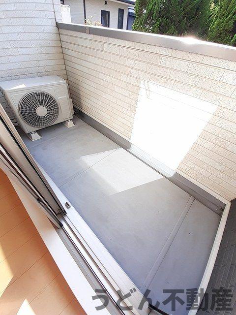 バルコニー　うどん県のお部屋探しはうどん不動産へ うどんちゃんとLINE