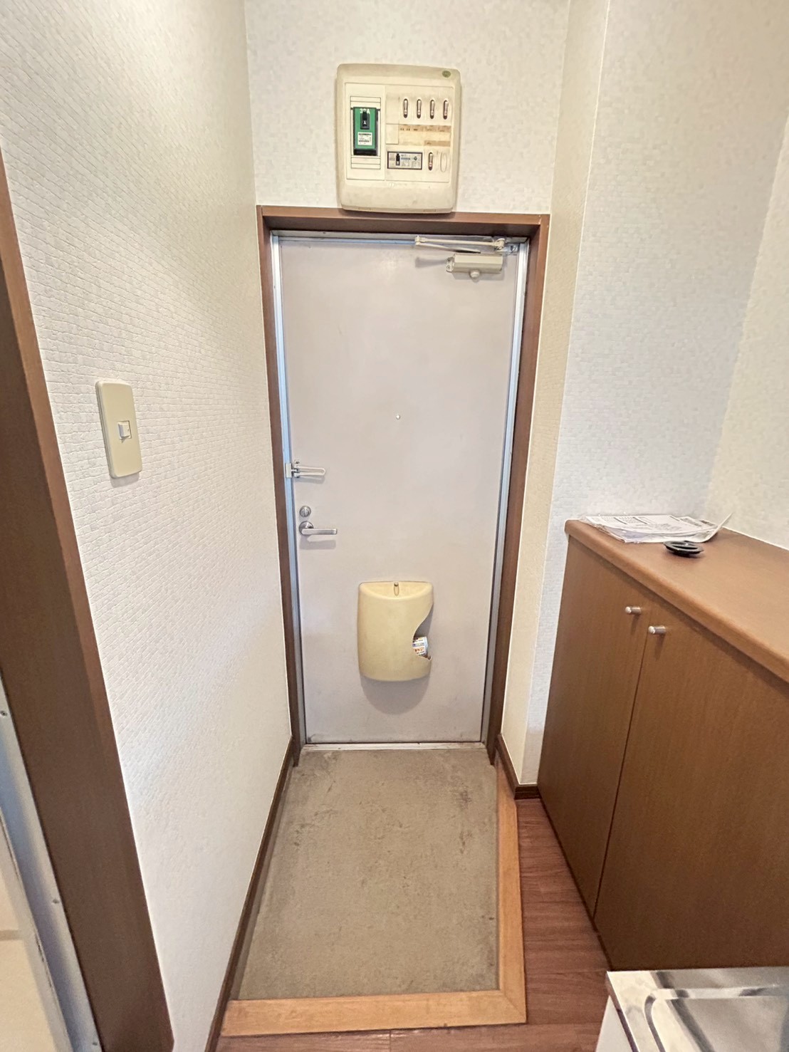 玄関　シューズボックスもあり、広さを保てる玄関です♪