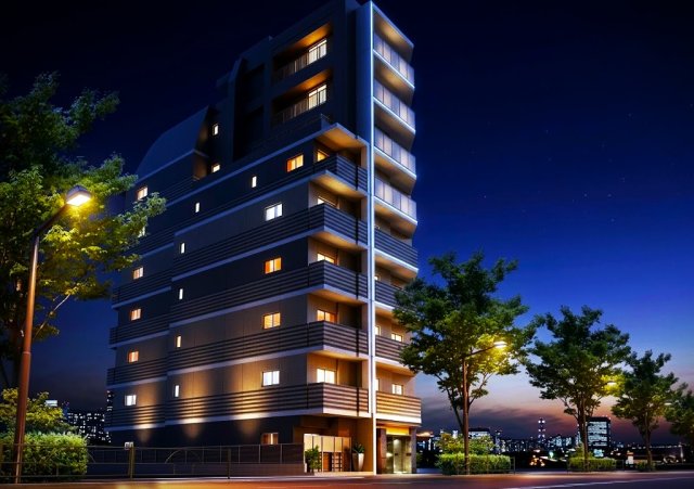 建物外観　外観パース