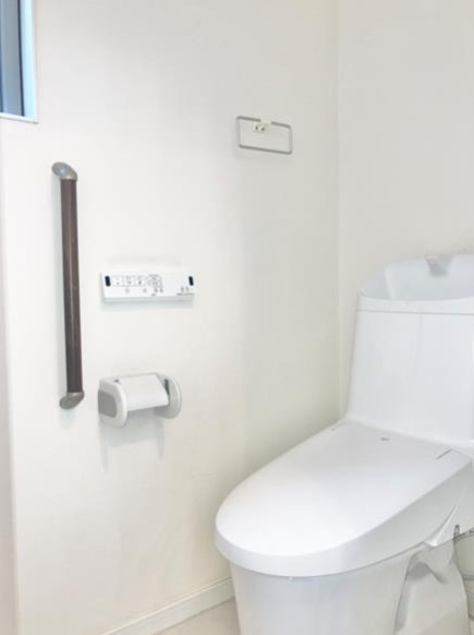 トイレ　トイレもきれいです