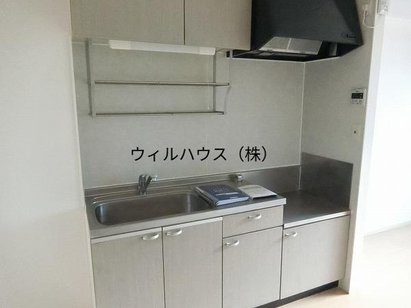 キッチン　ガスコンロ設置可！