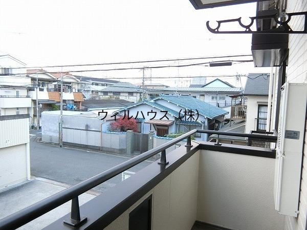 バルコニー　日当たり良好！