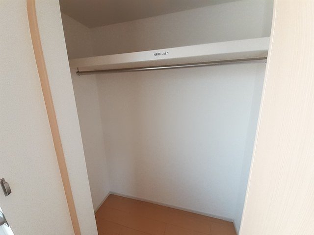 収納　たっぷりとした収納スペースです