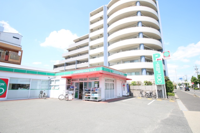 コンビニ　ローソンストア１００　大野木店（コンビニ）まで500m