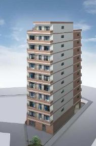 建物外観　ティモーネ グランデ町屋の外観