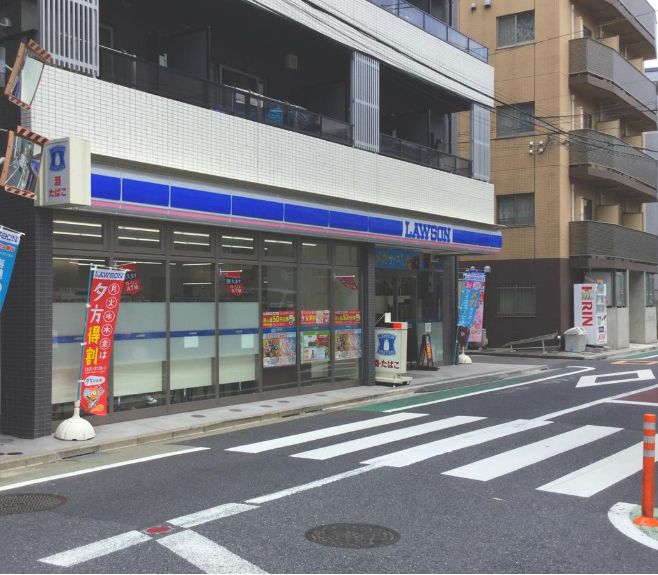 コンビニ　ローソン新小川町店（コンビニ）まで60m