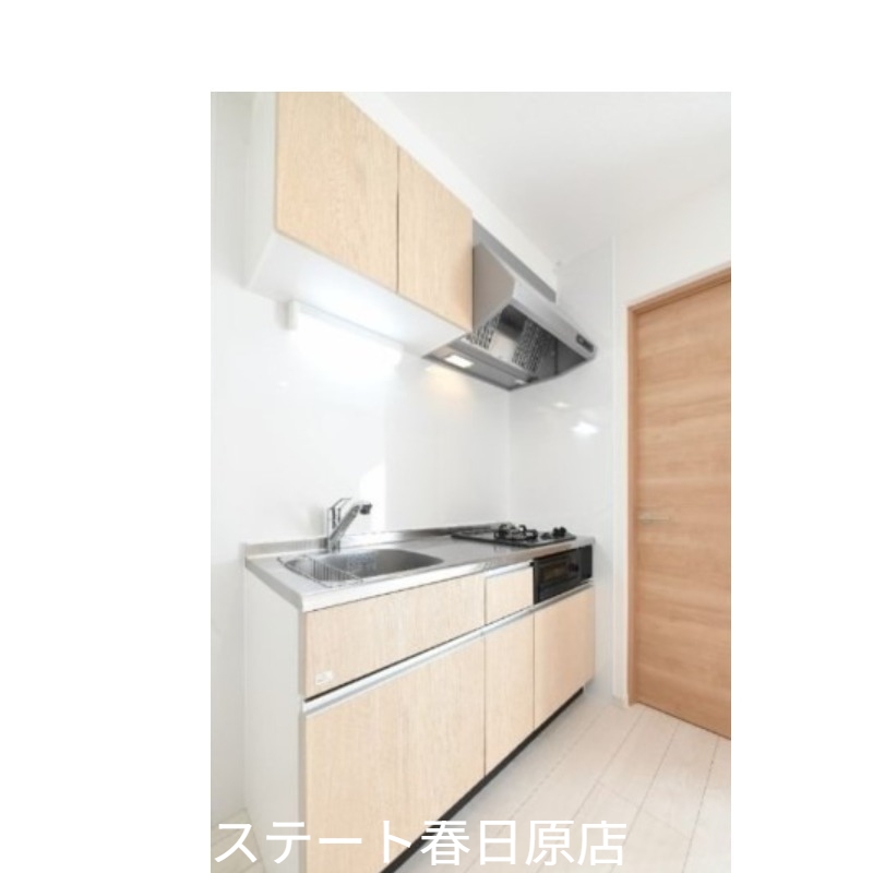 キッチン　２口コンロ付きキッチン