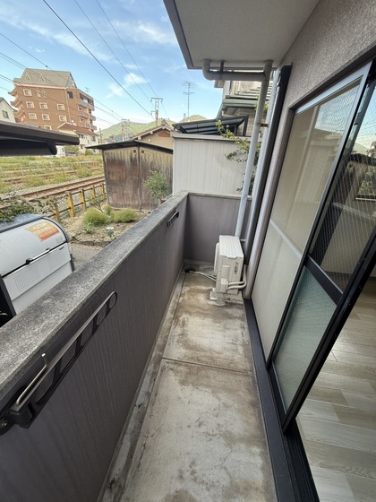 バルコニー　※別部屋の写真です