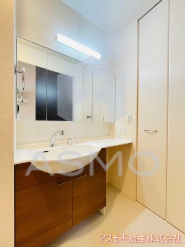 洗面設備　同マンション別部屋　参考写真