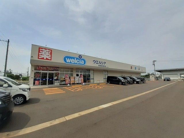 ドラックストア　ウエルシア新津東町店（ドラッグストア）まで300m