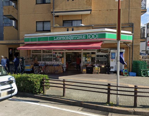 コンビニ　ローソンストア100 LS古出来店（コンビニ）まで102m