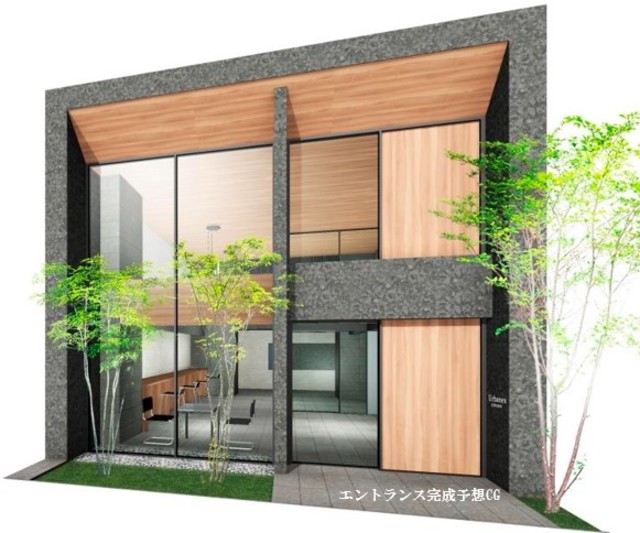 エントランス　建物の内部です
