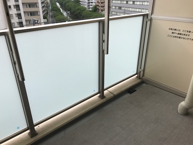 バルコニー　別号室参考写真