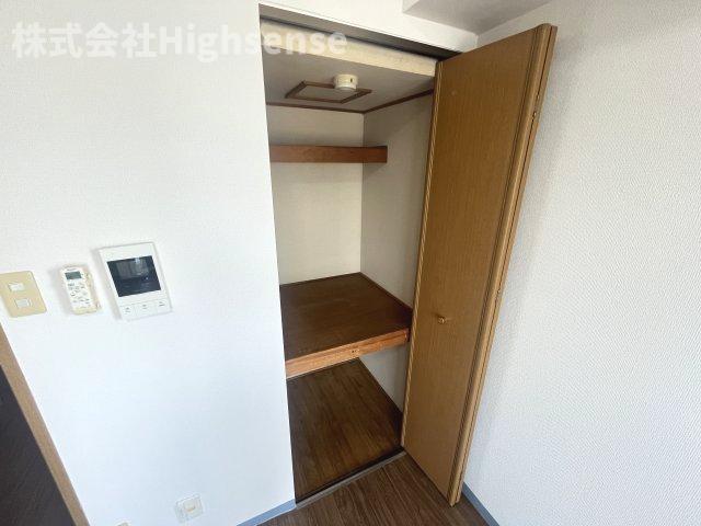 収納　収納があります