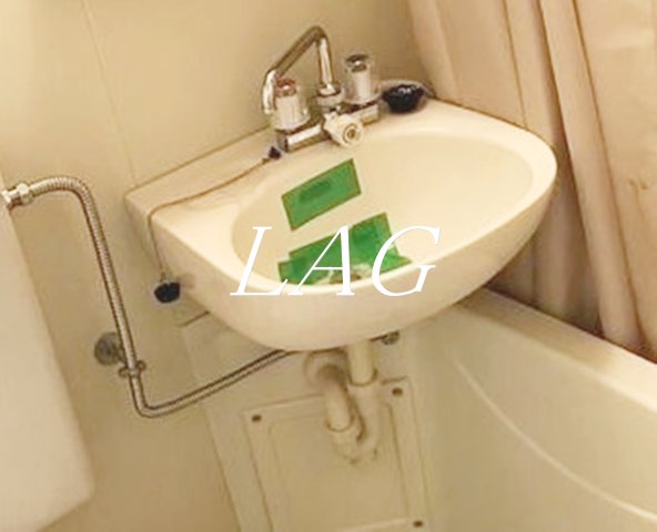 洗面設備　洗面台です。