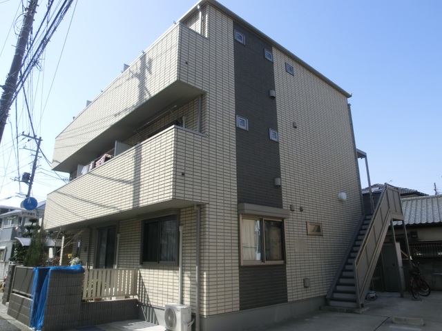 建物外観　大手ハウスメーカー施工のアパートです