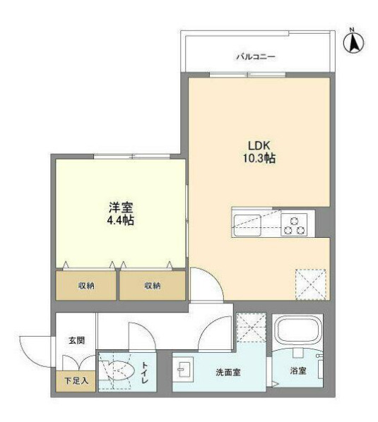 ウェルスクエア要町の間取り写真