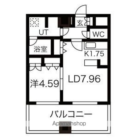レガーロ美術館通の間取り写真