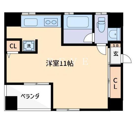 REGNOCONFORTASAKUSAIの間取り写真