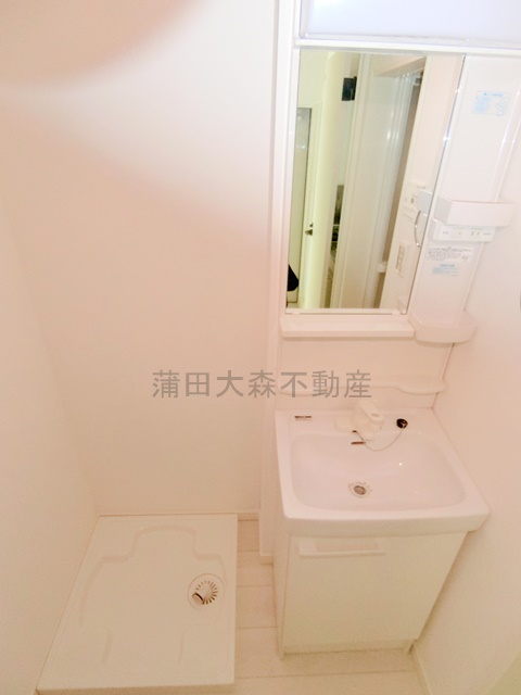 洗面設備　洗面脱衣所　独立洗面台　洗濯機置き場